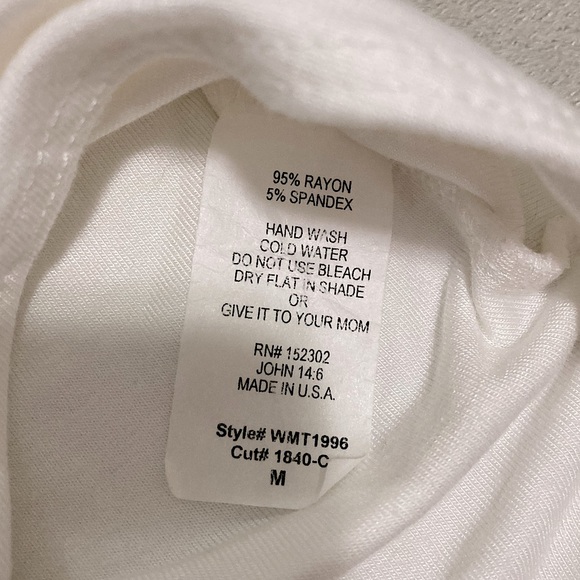 White Low Cut V-Neck Longsleeve Bodysuit - Picture 3 of 3